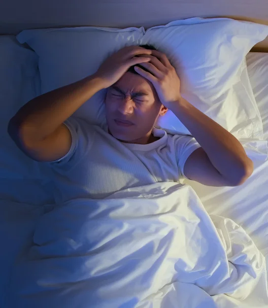 Man Experiencing Headaches